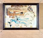 ex-voto, tableau : Vierge portant un enfant
