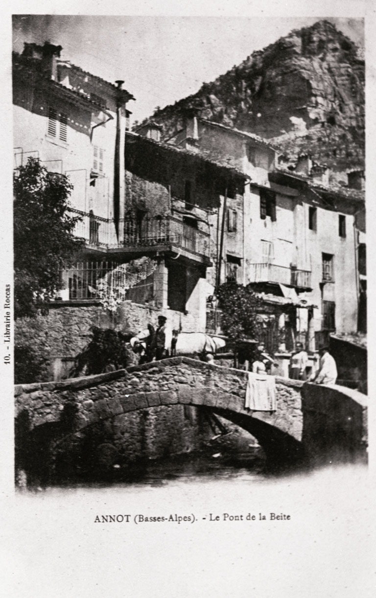Annot (Basses-Alpes.). - Le Pont de la Beïte