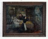 ex-voto, tableau : Demande de guérison d'un homme, A. Barbero