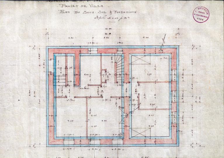 maison de villégiature (villa balnéaire) dite Villa Léontine, actuellement immeuble