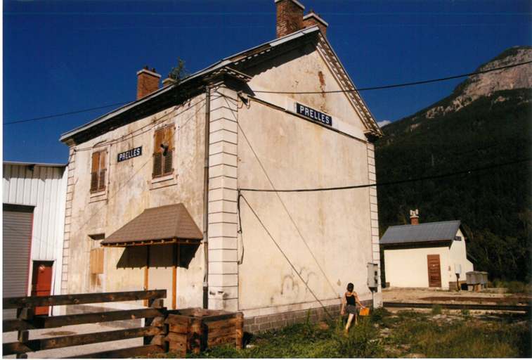 gare de Saint-Martin-de-Queyrières dite gare de Prelles