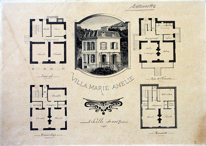 maison de villégiature dite Villa Marie-Amélie, puis Villa la Bussanette