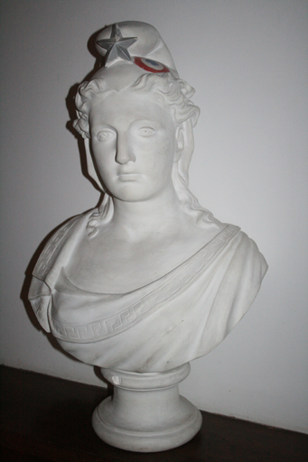 buste de Marianne du type révolutionnaire (N° 1)