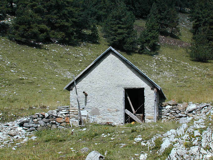 entrepôts agricoles, cabanes (cabanes d'alpage, cabanes pastorales, cabanes forestières), bergeries