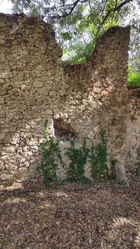 Bâtiment du logis. Elévation sud, partie est.