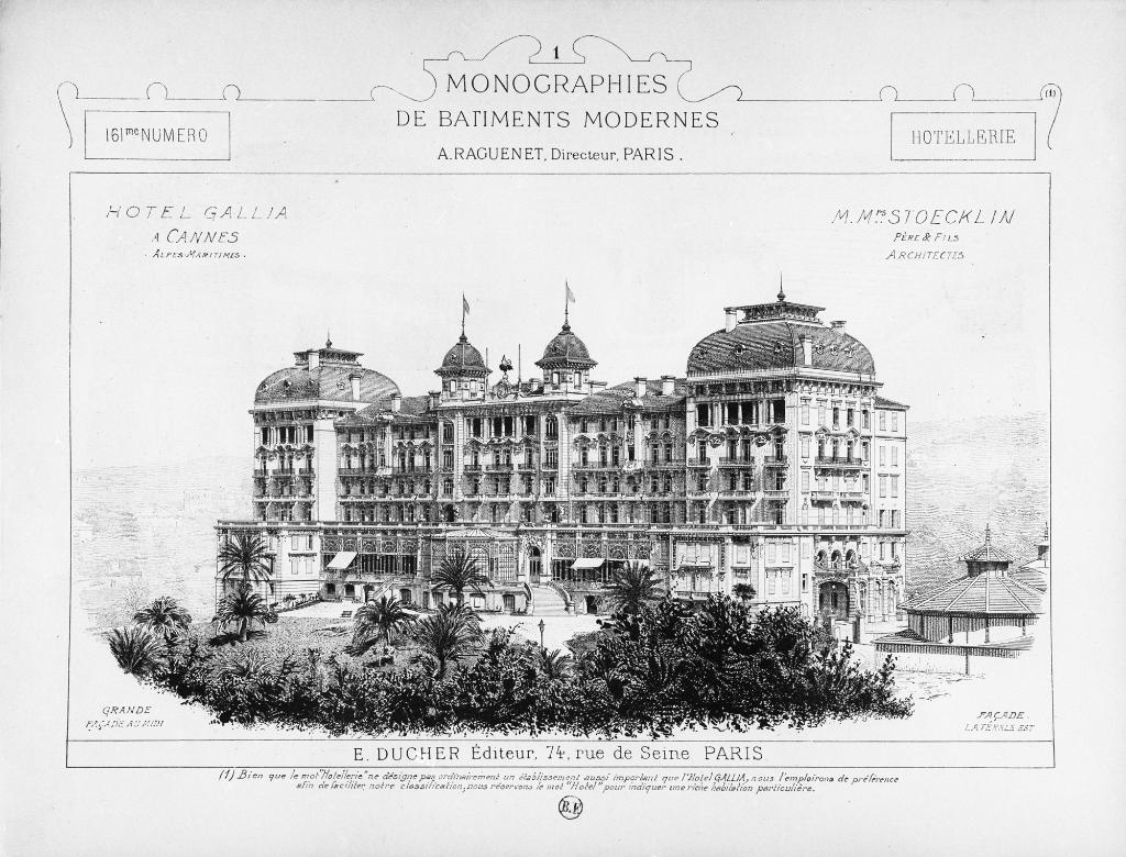 hôtel de voyageurs dit Hôtel Gallia