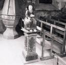 tronc,statue : Saint Antoine abbé