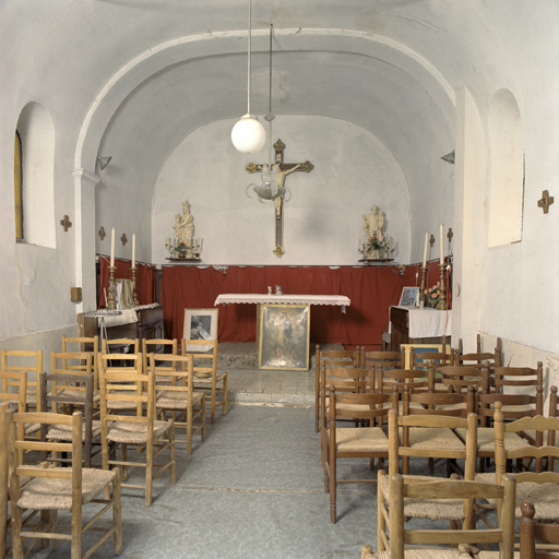 le mobilier de la chapelle Sainte-Anne