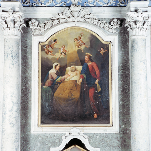 tableau : La mort de saint Joseph