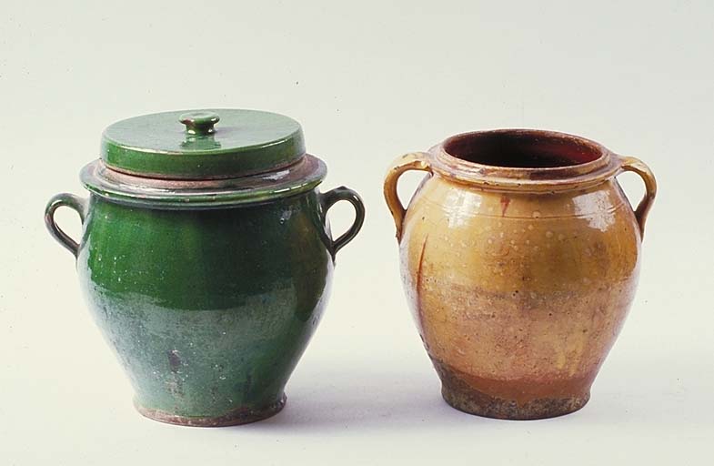 pots à conserves (pots à graisse, 2)