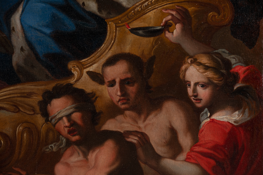 tableau : Le Triomphe du Saint-Sacrement