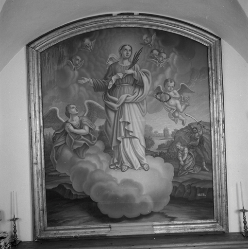 tableau : Sainte Julienne de Nicomédie