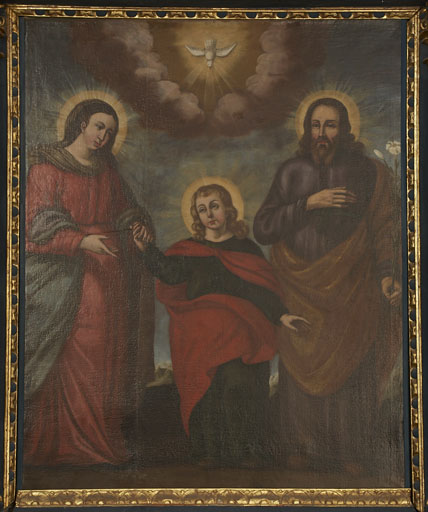 tableau d'autel : La sainte Famille