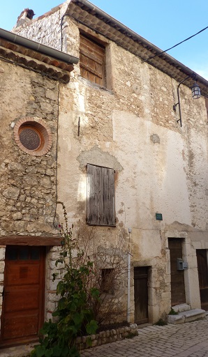 Maison (2023 B 618a). Façade à travée unique.