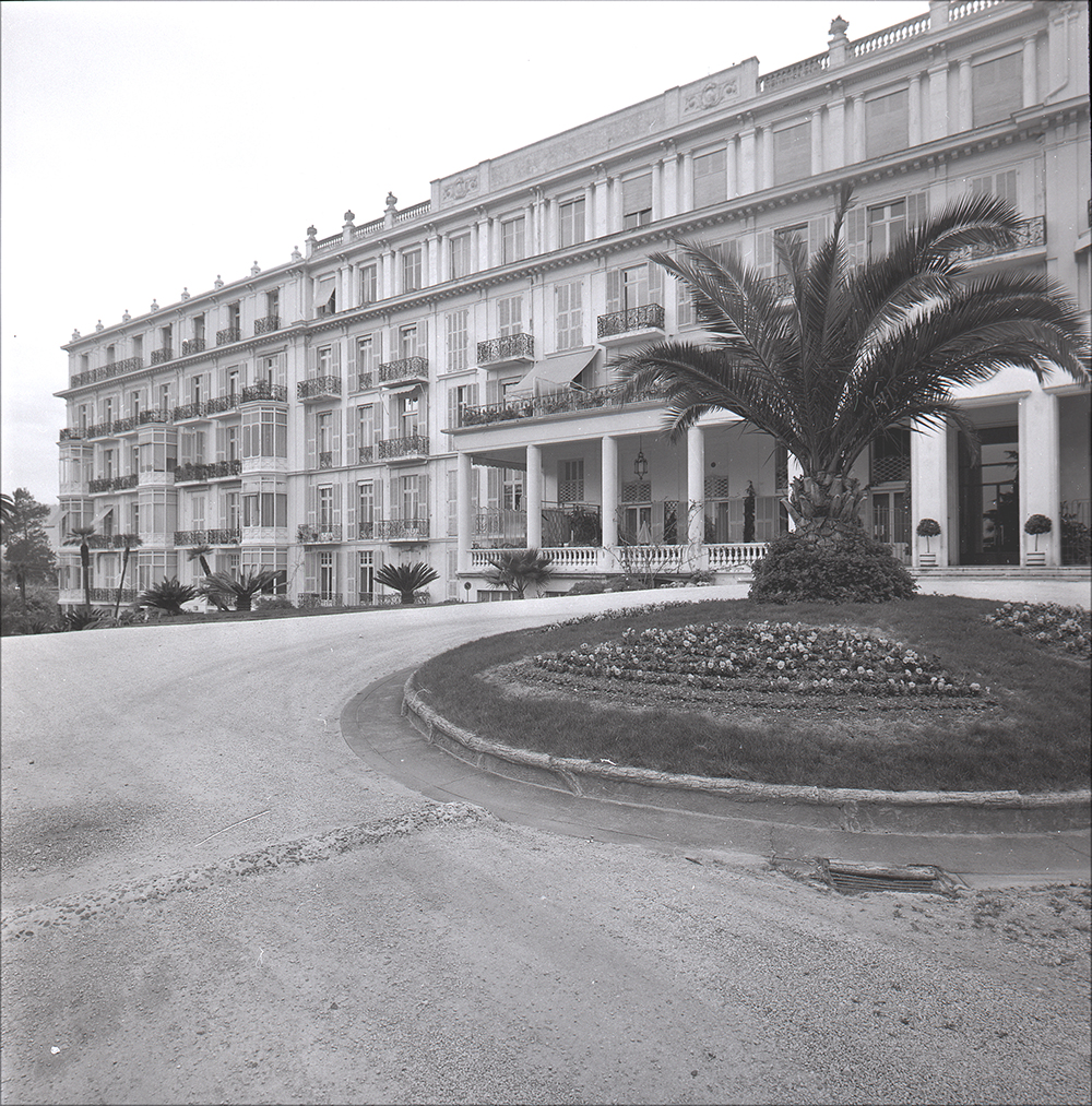 jardin d'agrément de l'Hôtel de voyageurs dit hôtel Riviera Palace, actuellement immeuble en copropriété