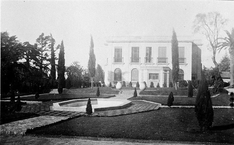 jardin d'agrément du Château Sainte-Anne, puis de la Villa Oasis el Beïda