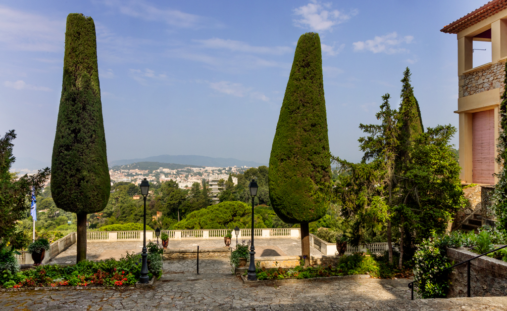 jardin d'agrément de la Villa Fiesole, puis Villa Domergue