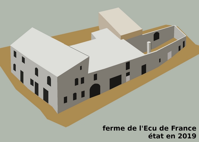 État actuel du bâtiment.