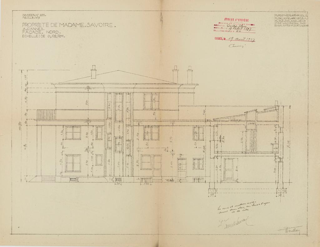 maison dite Le Pavillon Blanc