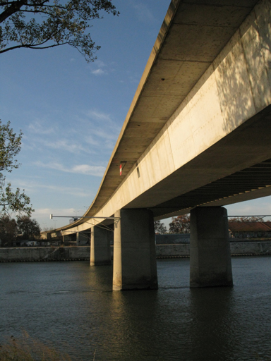 viaduc routier dit nouveau pont d'Arles ou nouveau pont de Trinquetaille