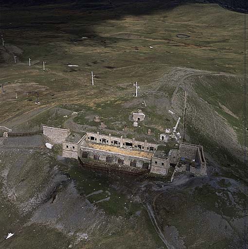 Ouvrage C de Gondran, vu de face.