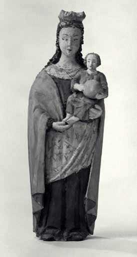 statue (statuette) : Vierge à l'Enfant (N° 2)
