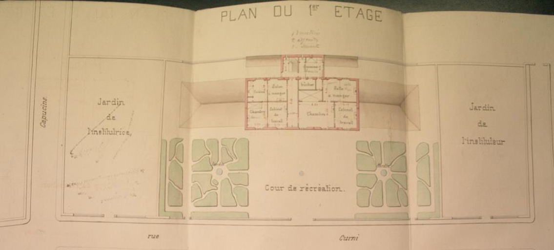 groupe scolaire, puis collège, dit collège Liberté