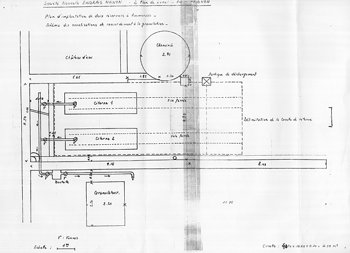 Usine d'engrais Manon