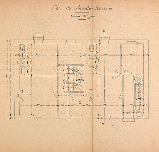 ensemble de deux maisons, du lotissement Fenouil, dites Villa Domisiladoré et Villa France