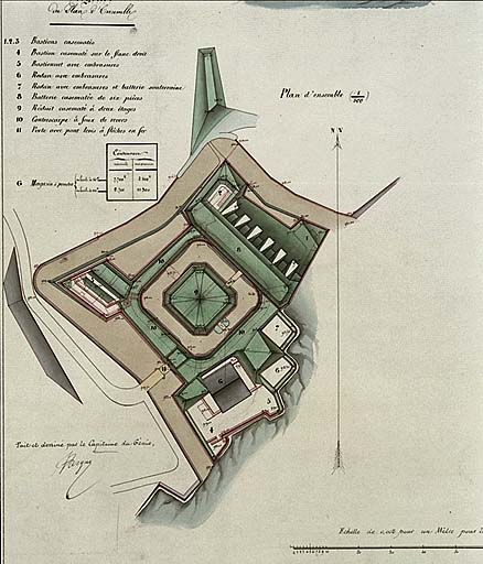 redoute, fort des Salettes