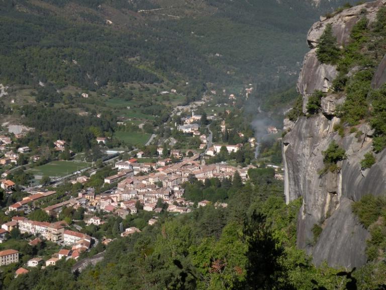 présentation de la commune d'Annot