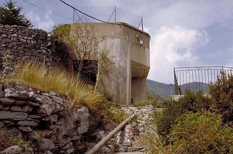 ligne fortifiée dite casemates d'intervalle et de deuxième position, secteur fortifié des Alpes-Maritimes