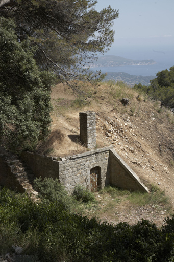 Magasin de chargement n°7, mitoyen de l'accès à la porte de la casemate active du 2eme flanc, vue nord.