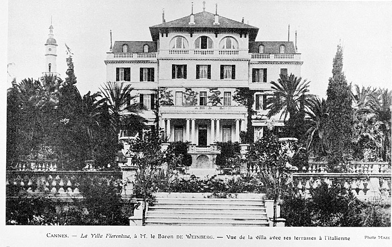 Villa Fiorentina, vers 1880.