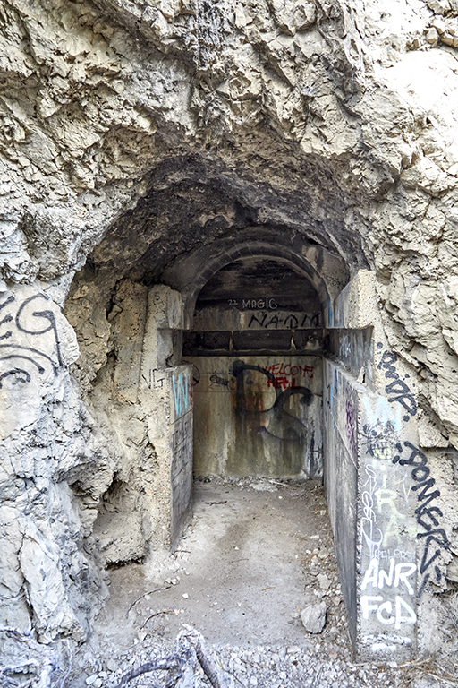 Entrée des souterrains