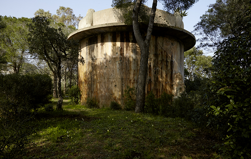 Château d'eau-belvédère. Vue d'ensemble.