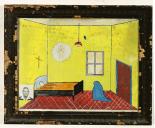 ex-voto, tableau : Demande de guérison d'un homme, Gaby Maurat
