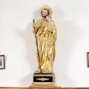 statue (petite nature) : Saint Joseph et l'Enfant Jésus