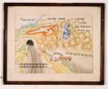 ex-voto, tableau : Bombardement sur l'établissement Michel