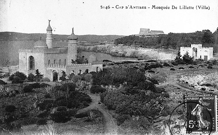 jardin d'agrément de la villa La Mosquée de l'Ilette puis villa La Sarrazine