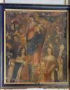 tableau : le Voeu de Louis XIII et la donation du rosaire