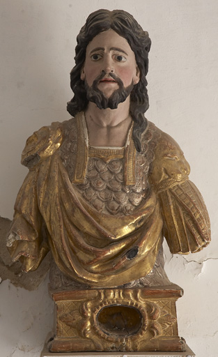 paire de bustes-reliquaires (socles-reliquaires) : Saint Martin (?), Saint Maurice (?)