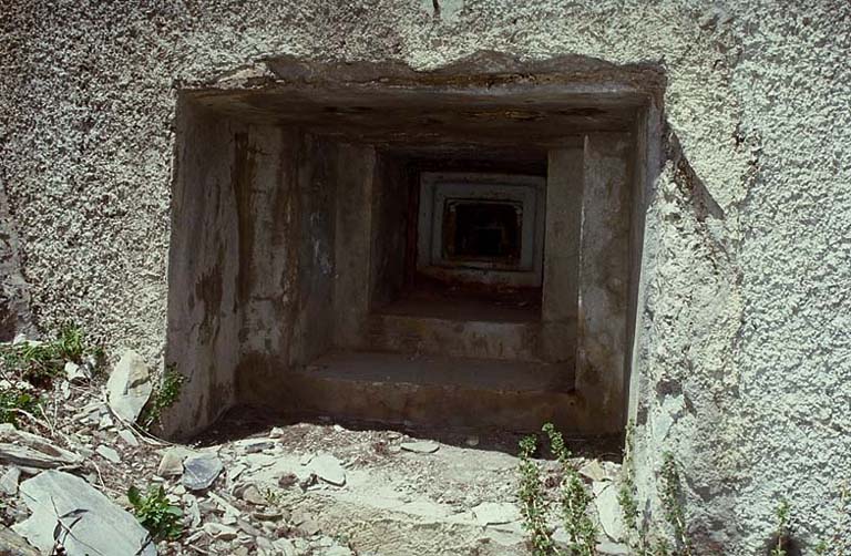 batterie, ouvrage mixte dit ouvrage, redoute et téléphérique de Roche-la-Croix, de l'organisation défensive de l'Ubaye.