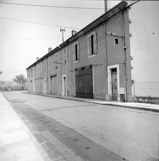 Section CM, parcelle 56. Impasse Charles Gounod. Façade antérieure nord-ouest.