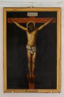 Tableau, cadre : Christ crucifié