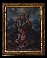 Tableau, cadre : sainte Catherine d'Alexandrie