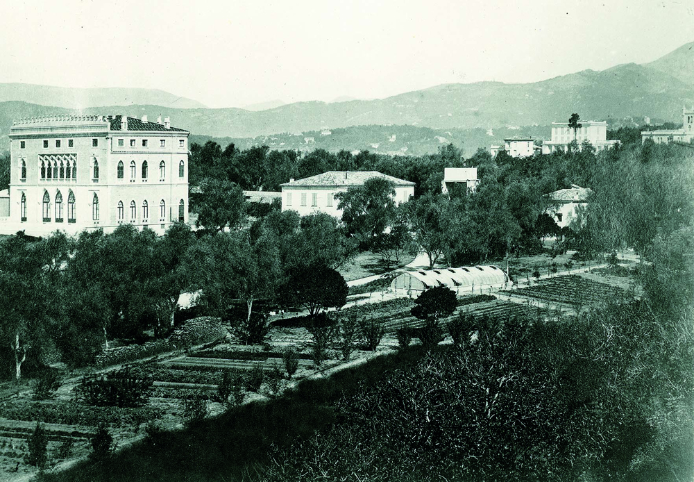 jardin public, ancien jardin d'agrément de la Villa Vigier