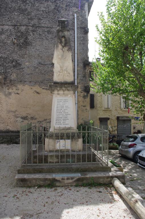 Monument aux morts de la guerre de 1914-1918.