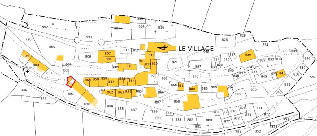 Ouvrage d'entrée, dit Porte de la Garde, actuellement maison