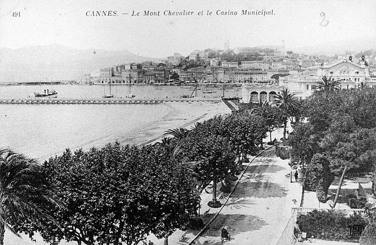 front de mer dit boulevard de la Croisette